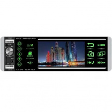 Автомагнитола RIAS 4168Ai ISO 4.1'' сенсорный экран RGB DIVX+MP3+USB+SD+AV-in+Bluetooth с пультом 4х50W