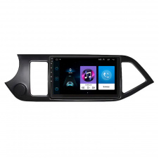 Штатная магнитола Lesko Kia Picanto II Рестайлинг 2015-2017 9" 1/16Gb Wi-Fi GPS Base (10526-55012)