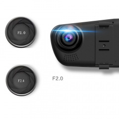Автомобильный видеорегистратор зеркало Vehicle Blackbox DVR 1433 (av010-hbr) Запоріжжя
