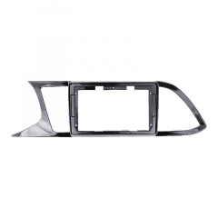 Переходная рамка Lesko 9" Seat Leon 2012-2020 Черный (9303-37909) Новомосковск