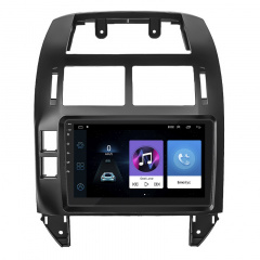 Штатная магнитола Lesko Volkswagen Polo IV 2001-2005 9" 1/16Gb/ Wi-Fi GPS (9931-41855) Самбір