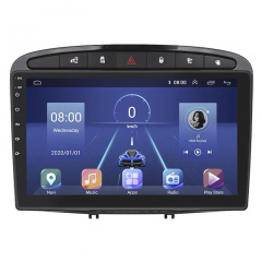 Штатная магнитола Lesko 9" Peugeot 408 I 2012-2017 6/128Gb 4G Wi-Fi GPS Top Первомайск