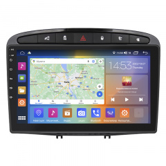 Штатная магнитола Lesko 9" Peugeot 408 I 2012-2017 4/64Gb CarPlay 4G Wi-Fi GPS Prime (9476-47998) Киев
