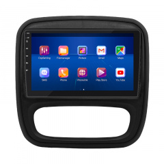 Штатная магнитола Lesko 9" Renault Trafic III 2014-2021 4/32Gb 4G Wi-Fi GPS Top (9808-45486) Біла Церква