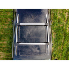 Автобагажник на крышу Turtle AIR 1 Volkswagen Sharan 2000-2009 Серый Киев