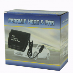 Керамический обогреватель салона RIAS Ceramic Heat And Fun 12В теплый и холодный воздух Black (3sm_844484996) Ізюм