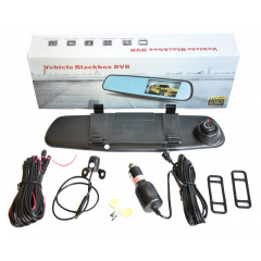 Видеорегистратор-зеркало DVR 138 Plus + Камера Заднего Вида 4.3" LCD Київ