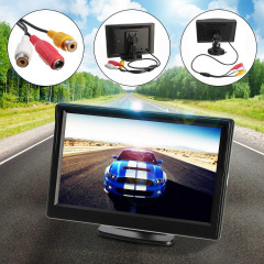 Автомобильный монитор RIAS M-217 TFT LCD 5" для двух камер Black (np2_00165) Луцк