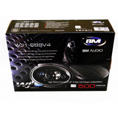 Автомобильная акустика BM Audio WJ1-S99V4 500W 4х-полосные 6x9 Black (3sm_1034945338) Сумы