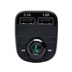 ФМ модулятор FM трансмиттер No Brand CAR X8 с Bluetooth MP3 (X8) Київ