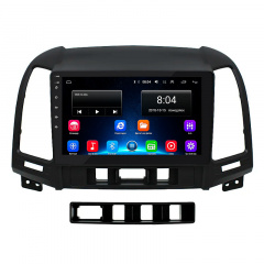 Штатная магнитола Lesko для Hyundai Santa Fe (2009-2012гг.) 9" 2+32Gb Wi-Fi Optima GPS Android Киев