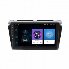 Штатная магнитола Lesko для Mazda 3 I (BK) Рестайлинг 2006-2009 экран 9" 1/16Gb/ Wi-Fi Optima GPS мазда Рівне