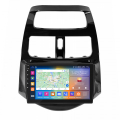 Штатная магнитола Lesko 9" Chevrolet Spark III 2009-2016 4/64Gb CarPlay 4G Wi-Fi GPS Prime (10374-47574) Киев