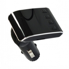 Автомобильный FM модулятор трансмиттер HZ H22BT Black (av099-hbr) Запоріжжя