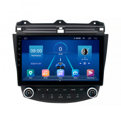 Штатная автомобильная магнитола Lesko Honda Accord 7 (2004-2007гг.) 10.1" 2+32GB 4G Premium GPS Android Полтава