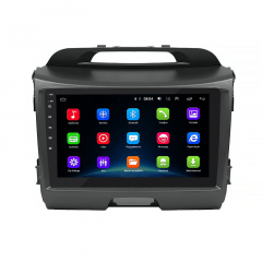 Штатная магнитола Lesko для Kia Sportage III Рестайлинг 2014-2016 экран 9" 2/32Gb/ Wi-Fi Optima GPS Android Київ