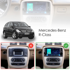 Штатная магнитола Lesko Mercedes-Benz R-Класс I 2005-2007 9 2+32Gb Optima (9602-34745) Черкаси