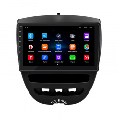 Штатная магнитола Lesko Peugeot 107 I 2005-2009 10" 1/16Gb/ Wi-Fi Optima GPS Android Обухів