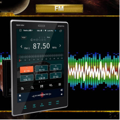 Автомагнитола CML-PLAY 2DIN с большим сенсорным экраном 9.5" и пультом на руль Tesla Style TS091 Bluetooth 16/1Gb Киев
