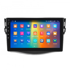 Штатная магнитола Lesko 9" для Toyota RAV4 III (XA30) Рестайлинг 2010-2016 4/64Gb CarPlay 4G Wi-Fi GPS Prime (8480-48214) Обухов