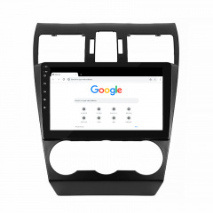 Штатная магнитола Lesko для Subaru Forester (2015-2018гг.) 9" 4/64Gb 4G+CarPlay Premium GPS Android Ладан