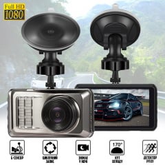 Видеорегистратор E Car E Cam EC-E26 1080P, с экраном 3", встроенный аккумулятор, микрофон и динамик, ночная съёмка Тернопіль