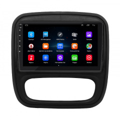 Штатная магнитола Lesko Renault Trafic III 2014-2021 9" 1/16Gb/ Wi-Fi GPS (9808-38671) Акимовка