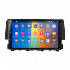 Штатная магнитола Lesko 9" Honda Civic X 2015-2021 4/64Gb CarPlay 4G Wi-Fi GPS Prime (8678-47624) Белгород-Днестровский