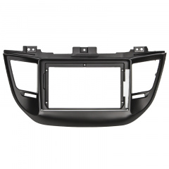 Переходная рамка Lesko 9" Hyundai Tucson IX35 2015-2018 (10131-43509) Надвірна