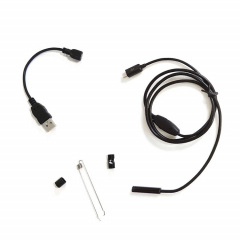 Цифровой эндоскоп камера ZCF USB/micro USB 2м Черный (HbP87451) Братское