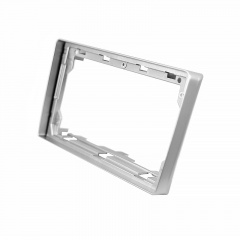 Переходная рамка Lesko для Peugeot 307 PE 014N Silver (6518-22661) Харків