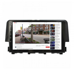 Штатная автомагнитола Lesko для авто Honda Civic (2016+) 9" 2/32 Пологи
