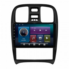 Штатная автомагнитола Lesko для Hyundai Sonata (2001-2013 гг.) 9" 4+64 Gb 4G+CarPlay Premium GPS Android Луцк