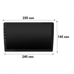Магнитола 2 din Lesko 10" W-10 1+16 Wi-Fi Base GPS Андроид большой экран Київ