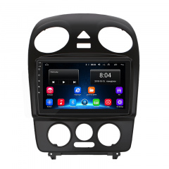 Штатная магнитола Lesko 9" Volkswagen Beetle I A4 Рестайлинг 2005-2010 2/32Gb Wi-Fi GPS Base (9933-43085) Вишневе