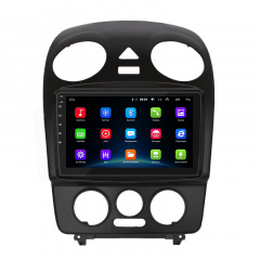 Штатная магнитола Lesko 9" Volkswagen Beetle I A4 Рестайлинг 2005-2010 2/32Gb Wi-Fi GPS Base (9933-43085) Вишневе