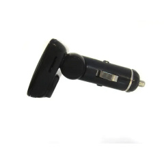 FM-трансмиттер HZ H9 Bluetooth + MP3 Black (3_00306) Ворожба