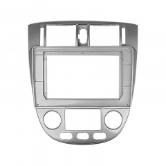 Переходная рамка Lesko 10.1" Buick Excelle 2004-2006 АС (6584) Silver Chevrolet Lacetti 2004-2013 Шевроле Херсон