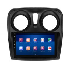Штатная магнитола Lesko 9" Dacia Dokker I 2012-2017 2/32Gb Wi-Fi GPS Base (10226-46255) Белая Церковь
