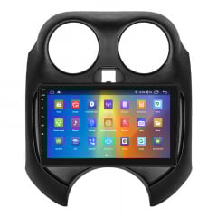Штатная магнитола Lesko 9" для Nissan March IV (K13) 2010-2013 2/32Gb CarPlay 4G Wi-Fi GPS Prime (9524-47913) Ужгород