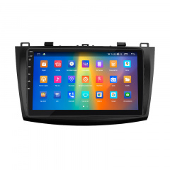 Штатная магнитола Lesko Mazda 3 II BL 2008-2011 IPS 9" 4/64Gb CarPlay 4G Wi-Fi GPS Prime (4756-56972) Коростень