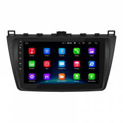 Штатная магнитола Lesko для Mazda 6 (2009-2013гг.) 9" 2+32Gb Wi-Fi Optima GPS Android Полтава