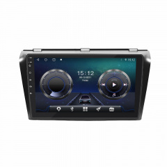 Штатная магнитола Lesko для Mazda 3 I (BK) Рестайлинг 2006-2009 9" 4/32Gb/ 4G/ Wi-Fi/ CarPlay GPS Premium Киев