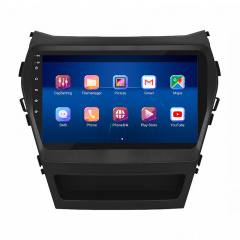 Штатная магнитола Lesko 9" Hyundai Santa Fe III Рестайлинг 2015-2018 6/128Gb 4G Wi-Fi GPS Top (9502-43650) Киев