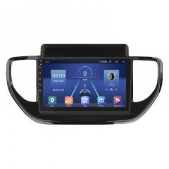 Штатная магнитола Lesko Hyundai Solaris II Рестайлинг 2020-н.в. 9" 6/128Gb 4G Wi-Fi GPS Top (10495-51996) Киев