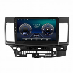 Штатная автомагнитола Lesko Mitsubishi Lancer X (2007-2017 гг.) 10.1" 2+32 Gb 4G Premium GPS Android Киев