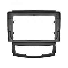 Переходная рамка Lesko 9" SsangYong Actyon 2011-2013 Korando 2010-2013 (10163-43536) Тячів