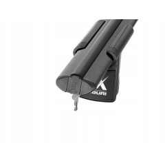 Автобагажник на крышу для RENAULT Scenic mk III X Mod 2012-2016 Aguri Runner Black Павлоград