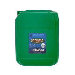 Масло моторное Optimal Люкс 15W40 API CF/SJ 20 л Кушугум