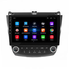 Штатная магнитола Lesko для Honda Accord 7 2004-2007 10.1" 1/16 Wi-Fi Android GPS Optima Львов